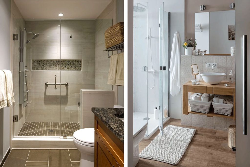 Qué diseño elegir para ante baños modernos y pequeños