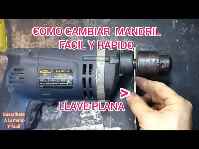 Cómo cambiar el portabrocas de un taladro Black & Decker 6 Cómo cambiar el portabrocas de un taladro Black & Decker