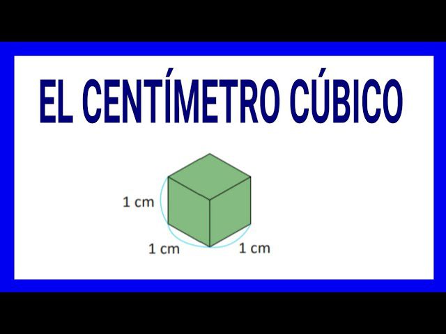 centimetro cubico