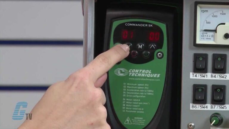 Cómo funciona el variador de frecuencia Emerson Commander SK 5 Cómo funciona el variador de frecuencia Emerson Commander SK