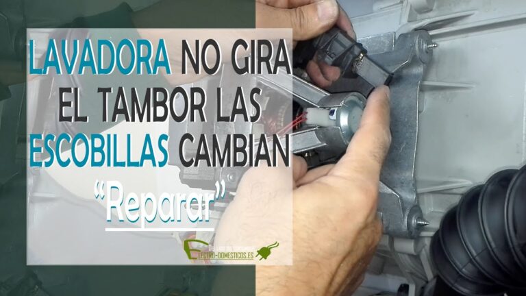 Por qué mi lavarropas gira solo en una dirección