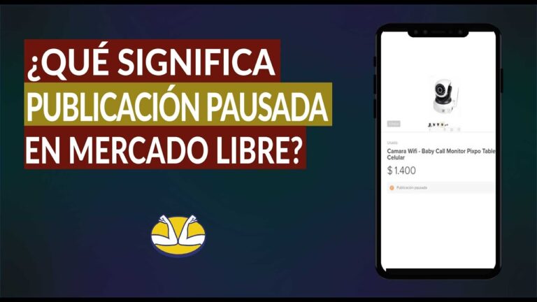 Por qué se pausa una publicación en MercadoLibre 3 Por qué se pausa una publicación en MercadoLibre